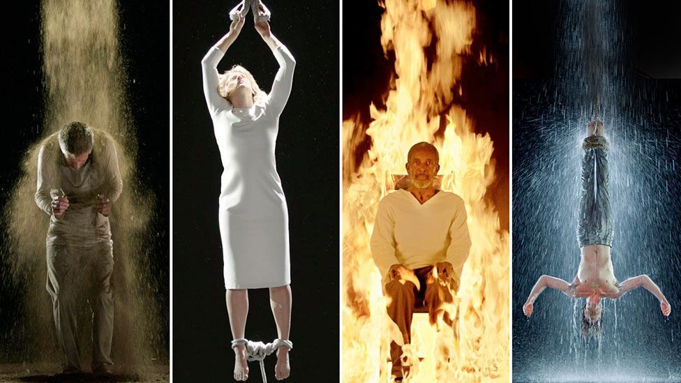 At the mercy of the elements (Bill Viola)