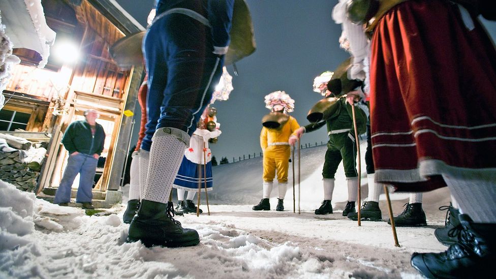 Silvesterchlausen, Switzerland, Appenzell Silvesterchlausen, Switzerland, Appenzell