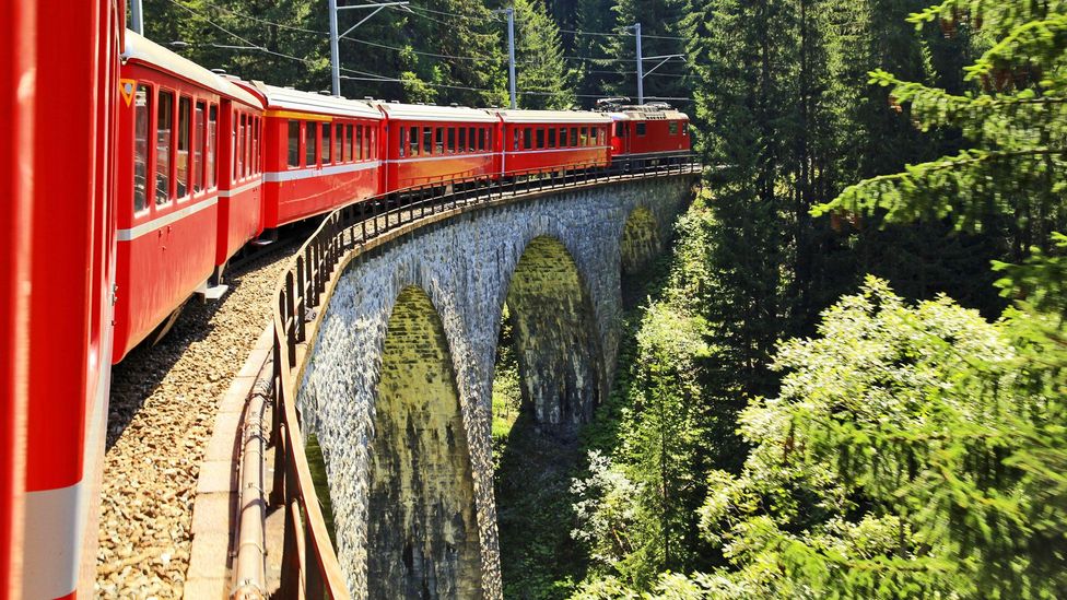 The Swiss train tourists don’t take - BBC Travel