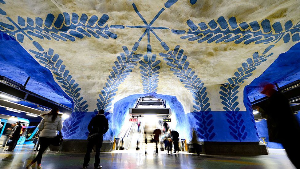 Best art: T-Centralen, Stockholm Best art: T-Centralen, Stockholm