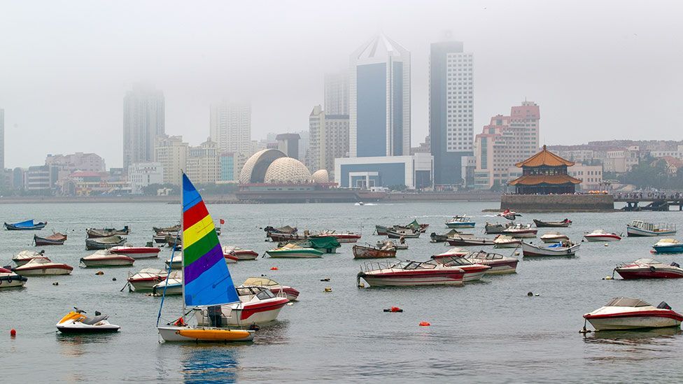 The coastal city of Qingdao in China (Thinkstock) The coastal city of Qingdao in China (Thinkstock)