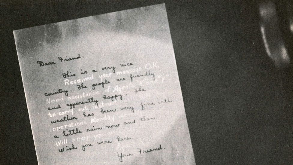 Many ways have been developed to conceal written messages (Science Photo Library) Many ways have been developed to conceal written messages (Science Photo Library)