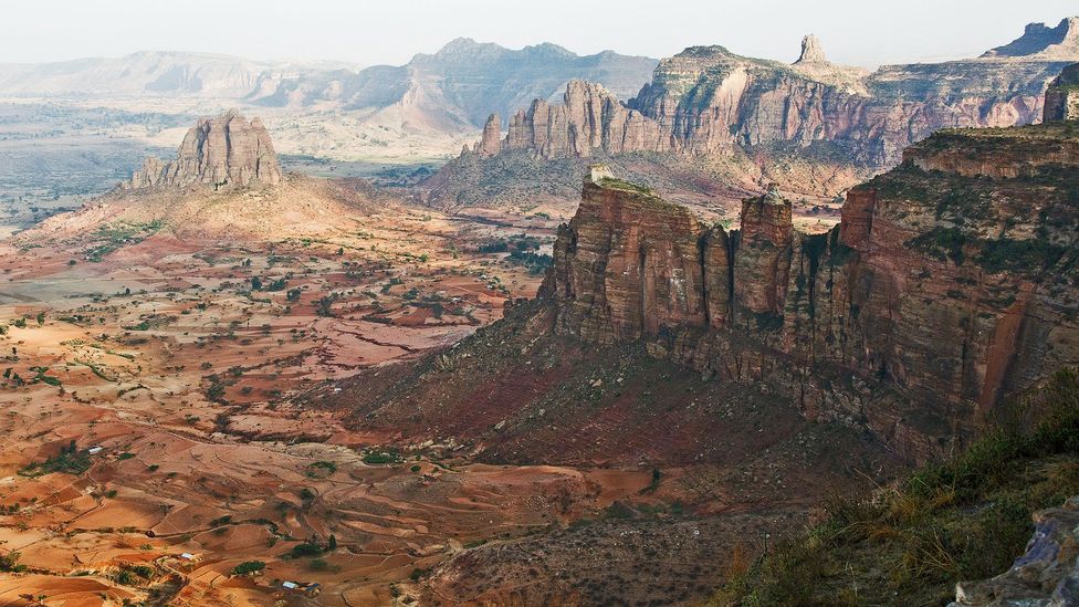 Ethiopia, Tigray Province, Gheralta mountains Ethiopia, Tigray Province, Gheralta mountains