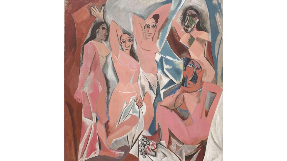 Les Demoiselles d'Avignon by Picasso (The Museum of Modern Art, New York)