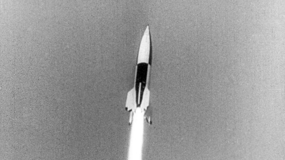 V2s were powered by a liquid ethanol fuel which pushed them to the edge of space (SPL)