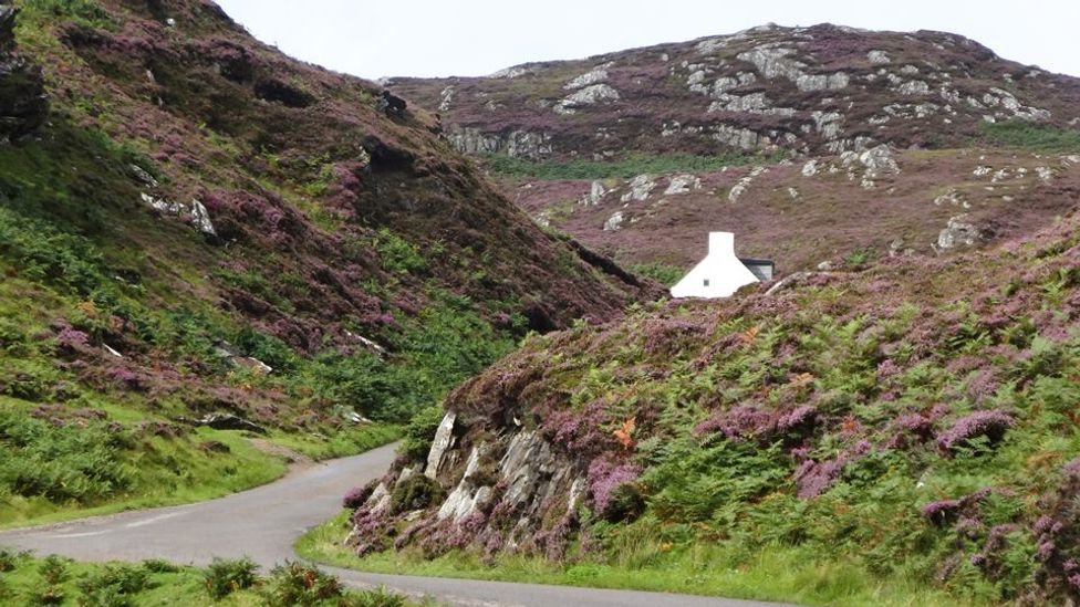Drumbeg Road, Scottish Highlands, Scotland Drumbeg Road, Scottish Highlands, Scotland