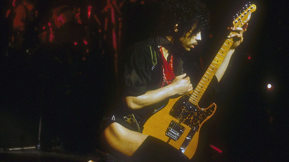 Prince's portrayal of 'pure sexuality' helped set him and his band apart from other acts (Andre Csillag/REX)