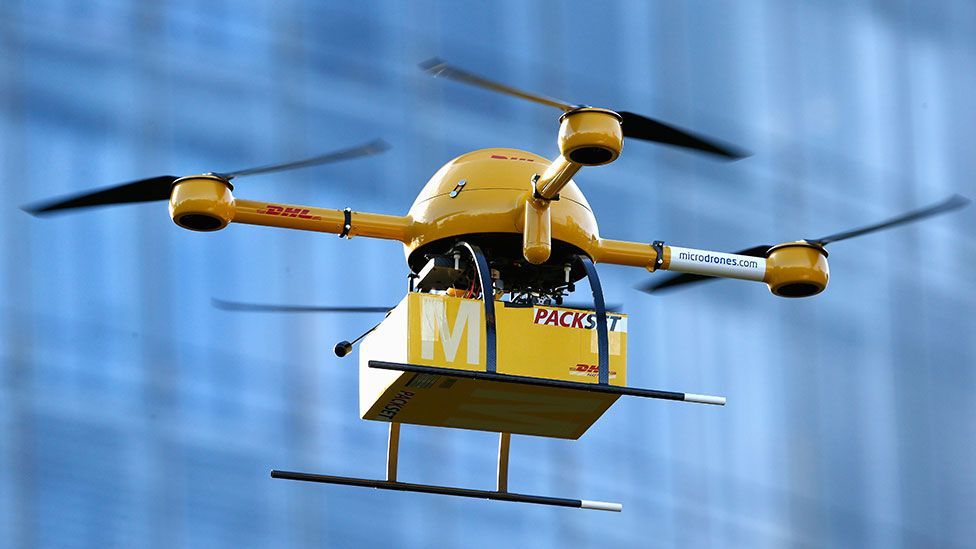 Freight companies are among the first to investigate the possible uses of civilian drones (Getty Images)