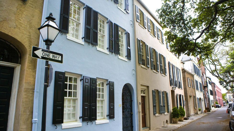 The houses of historic Charleston. (John Burke/Getty)