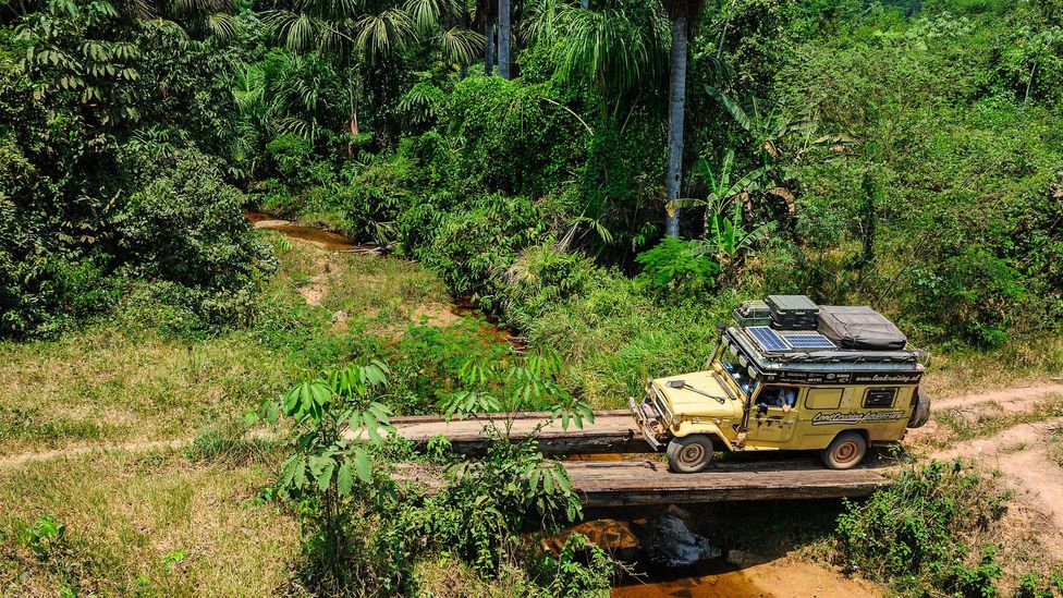 Driving the Trans-Amazonian Highway, Brazil