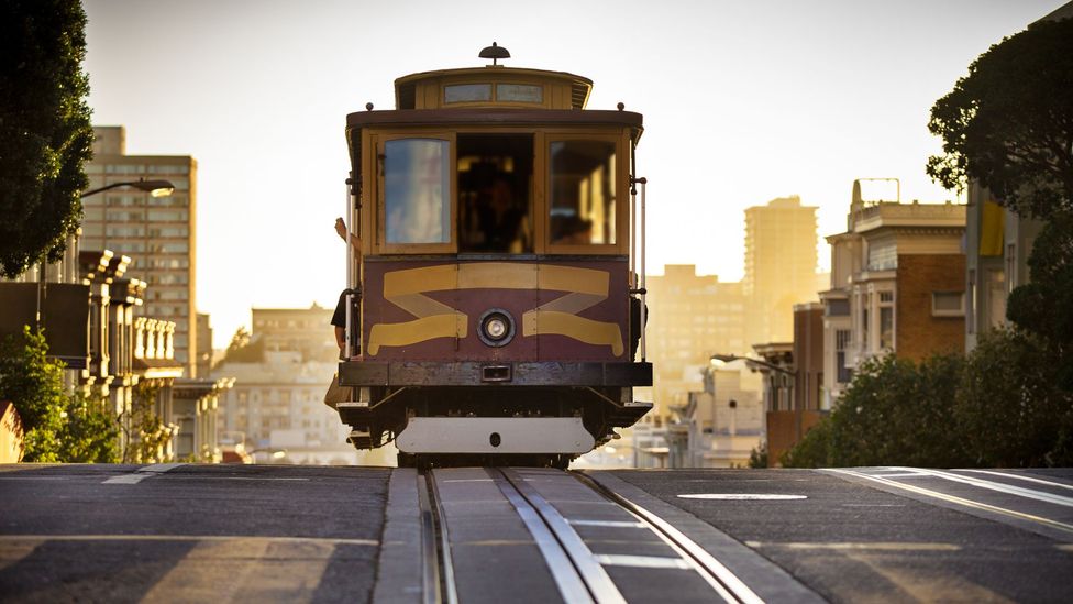 Riding the rails in San Francisco. (Hal Bergman Photography/Getty) Riding the rails in San Francisco. (Hal Bergman Photography/Getty)