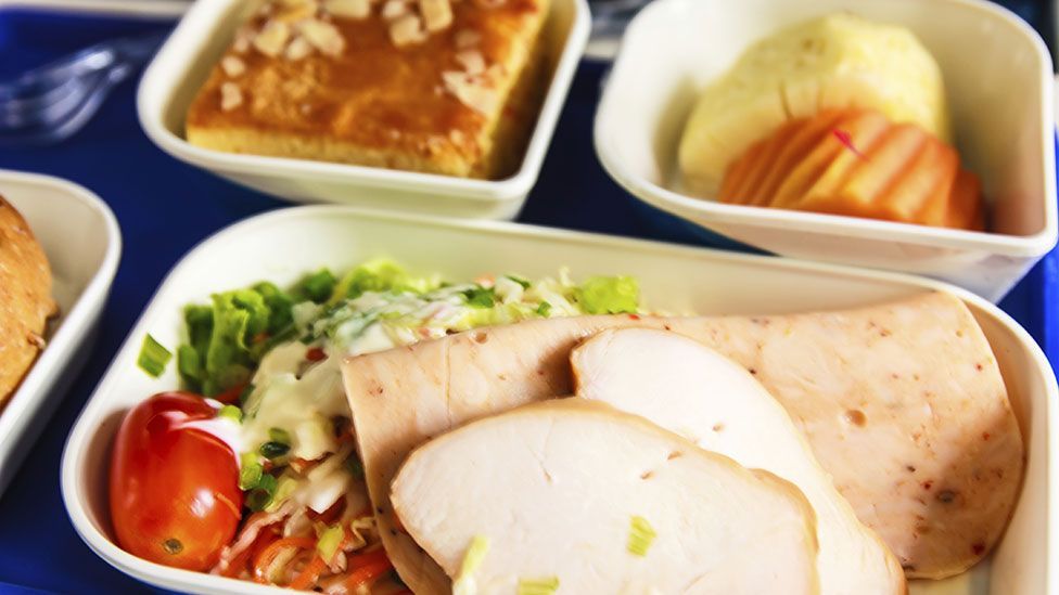 Airline food is designed to be kind to the digestive system (Thinkstock)