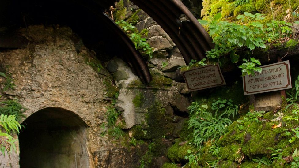 The entrance to Ravelnik’s tunnels. (Kirsten Amor) The entrance to Ravelnik’s tunnels. (Kirsten Amor)