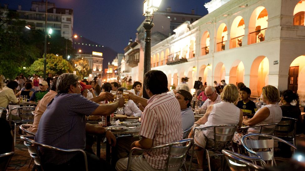 A night out in Salta, Argentina.(Rob Blackburn/Getty) A night out in Salta, Argentina.(Rob Blackburn/Getty)