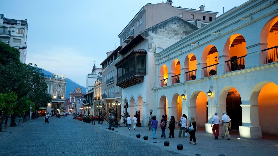 Salta's Plaza 9 de Julio. (Rob Blackburn/Getty) Salta's Plaza 9 de Julio. (Rob Blackburn/Getty)