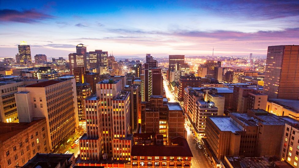 The Johannesburg city centre skyline. (BFG Images/Getty) The Johannesburg city centre skyline. (BFG Images/Getty)