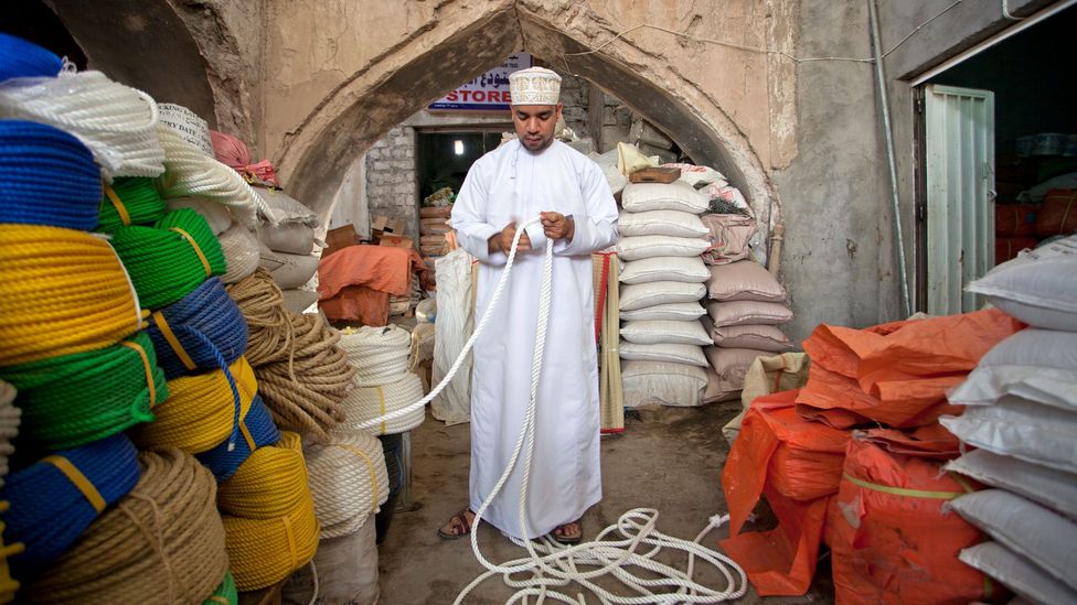 Nizwa's busy souq. (Aldo Pavan/Getty) Nizwa's busy souq. (Aldo Pavan/Getty)