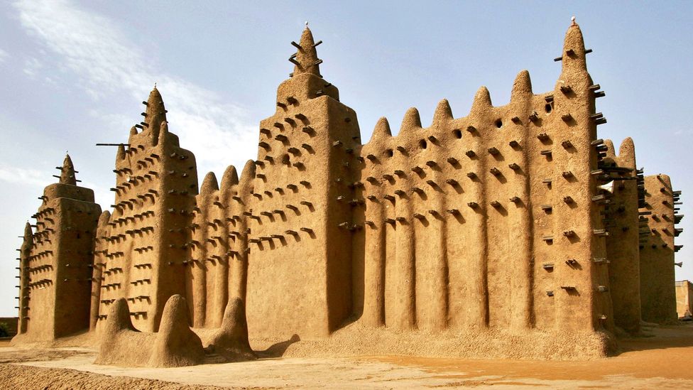 The Great Mosque of Dejenne, Mali is the largest mud structure in the world, said Quora user Abishek Lamba. (Francois Xavier Marit/Getty)