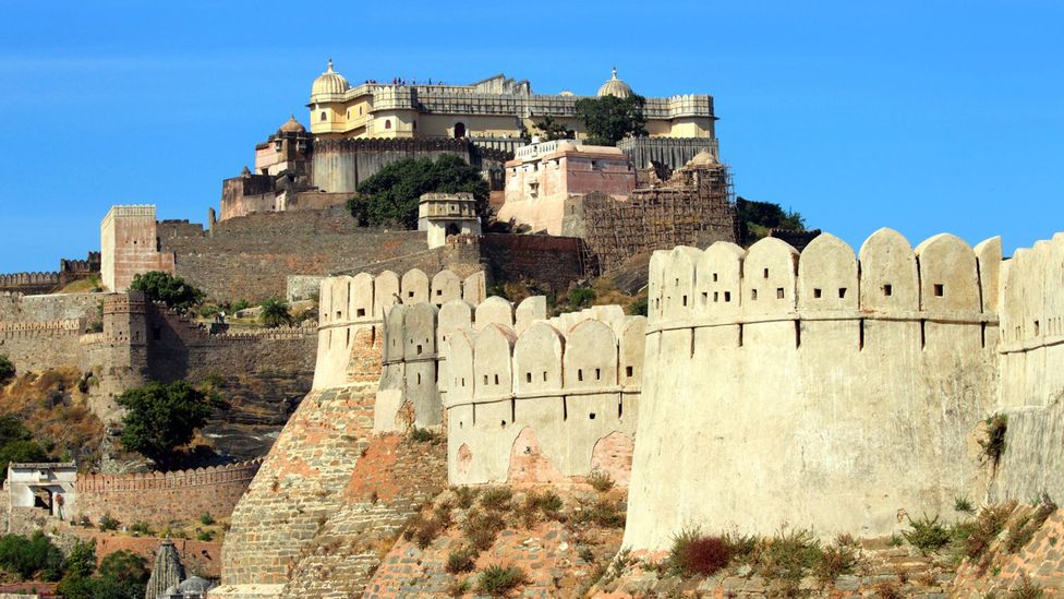 The Great Wall of India, or Kumbhalgarh, is the second-longest wall in the world, after the Great Wall of China. (Thinkstock/Mikhail Kokhanchikov)