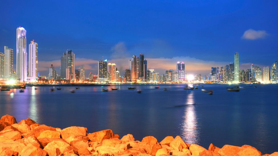 The Panama City skyline is dotted with new skyscrapers and apartment blocks. (Thinkstock) The Panama City skyline is dotted with new skyscrapers and apartment blocks. (Thinkstock)