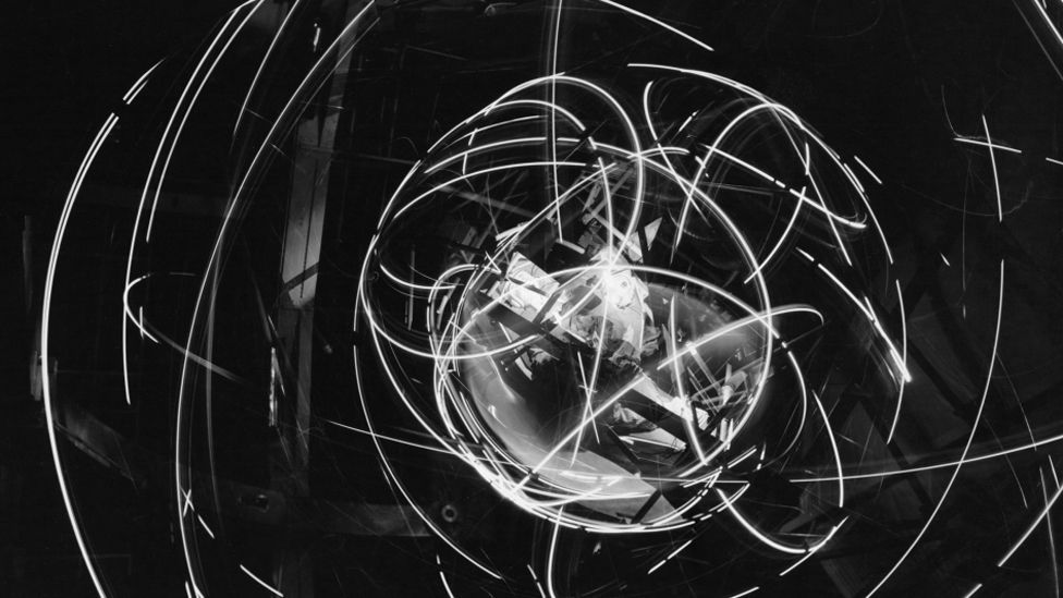 The training included being put in a spinning simulator to mimic the effects of tumbling in space (Nasa) The training included being put in a spinning simulator to mimic the effects of tumbling in space (Nasa)