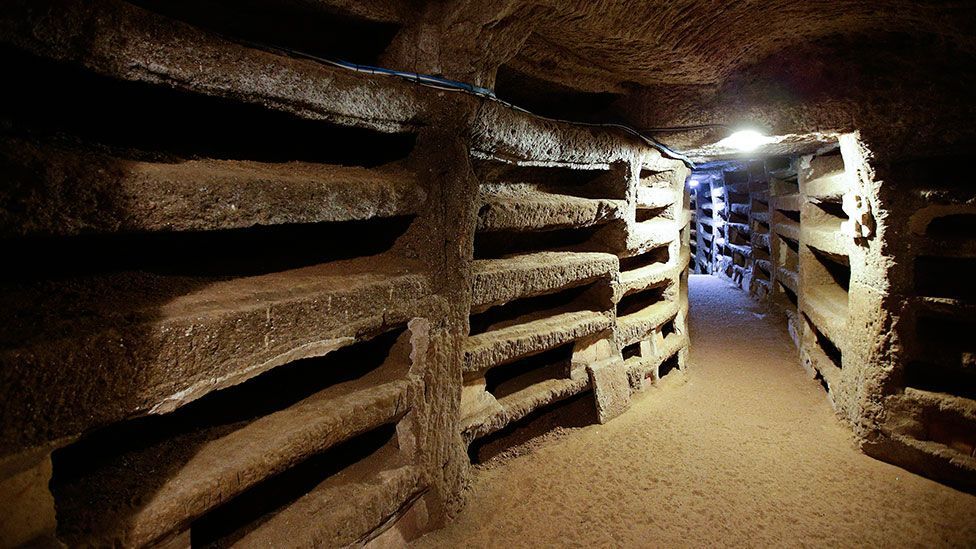 The Catacombs of Santa Priscilla reopened to the public in 2013 after years of restoration (Max Rossi/Reuters/Corbis)