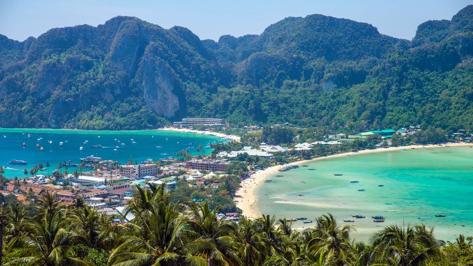 Phi Phi Don, the largest island in the archipelago. (Credit: Thinkstock)