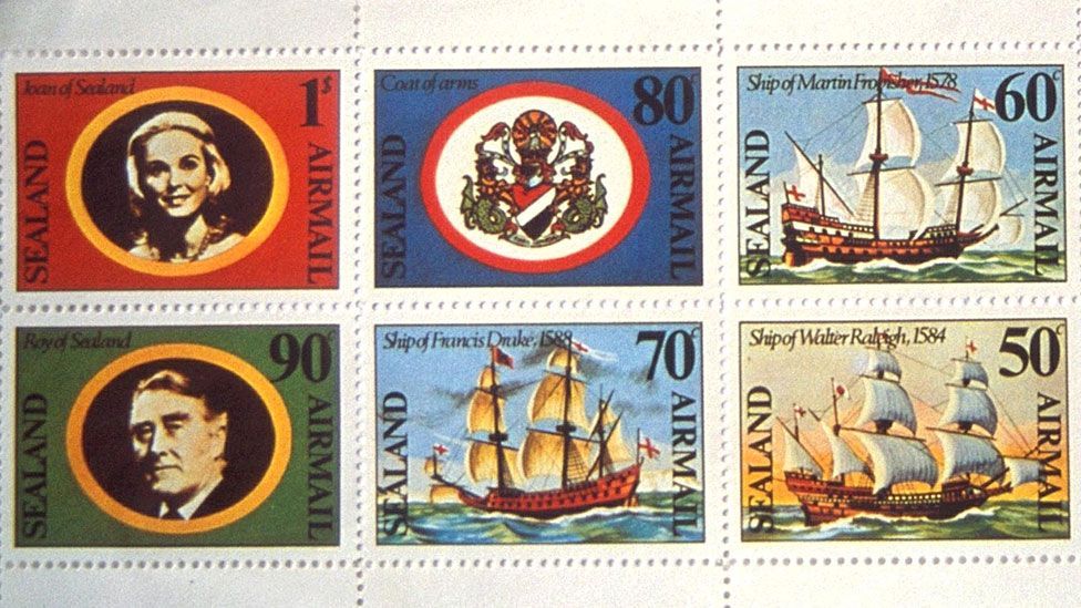 Sealand stamps - collectors' items? (Credit: Rex) Sealand stamps - collectors' items? (Credit: Rex)