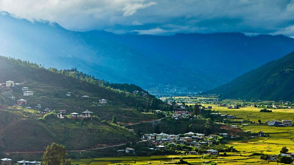 A view overlooking Paro Valley (Credit: Como Hotels and Resorts)