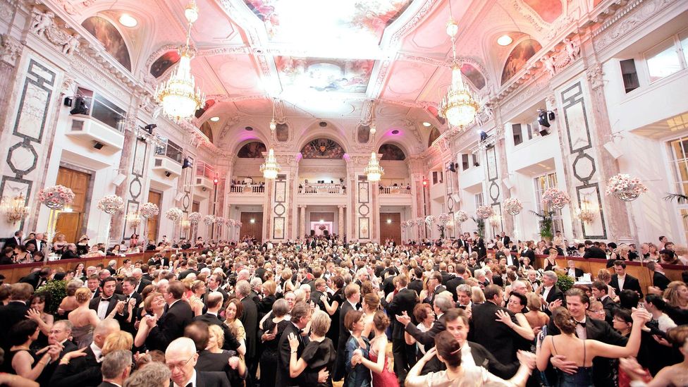 The Kaiserball at Hofburg Palace (Credit: Dieter Nagl/AFP/Getty Images) The Kaiserball at Hofburg Palace (Credit: Dieter Nagl/AFP/Getty Images)