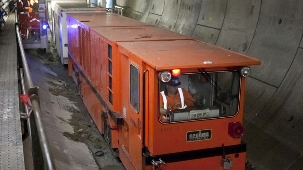 The boring machines have tunnelled some 26 miles underneath London (Credit: Crossrail) The boring machines have tunnelled some 26 miles underneath London (Credit: Crossrail)
