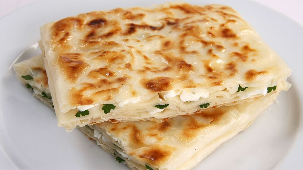 Gozleme, a traditional Turkish pancake (Credit: Levent Songur/Getty)