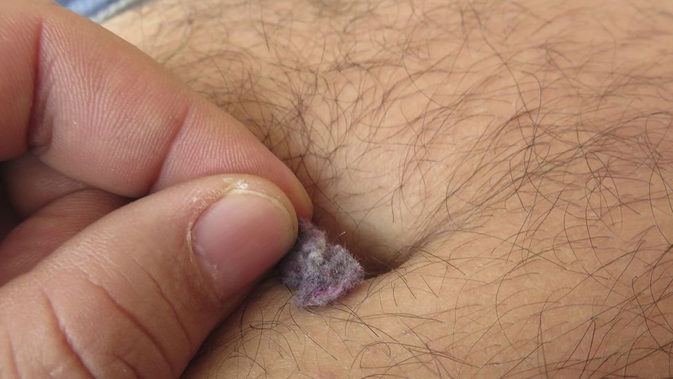 Fluff may help make bellybuttons cleaner by collecting bacteria as it forms (Credit: Getty Images)