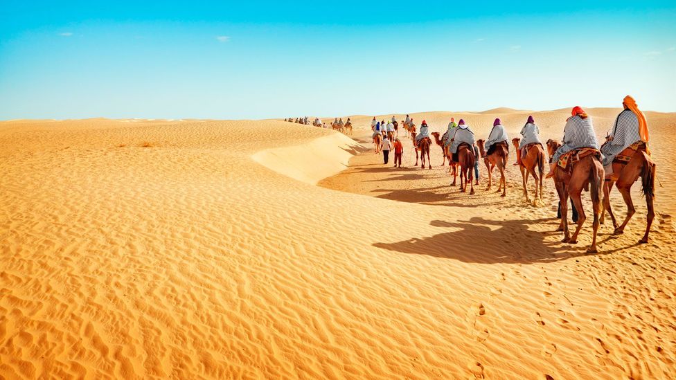 Humanity's footprint extends to all places, even deserts (Credit: Thinkstock) Humanity's footprint extends to all places, even deserts (Credit: Thinkstock)