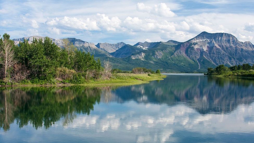 Wateron's lakes straddle the Canada and US border (Credit: VanH/iStock) Wateron's lakes straddle the Canada and US border (Credit: VanH/iStock)