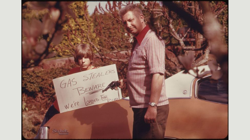 The US oil crisis in the 1970s sparked fear - and a giant stockpile (David Falconer/The US National Archives/Flickr) The US oil crisis in the 1970s sparked fear - and a giant stockpile (David Falconer/The US National Archives/Flickr)
