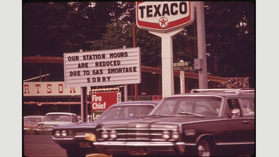 US service stations quickly struggled to meet demand (David Falconer/The US National Archives/Flickr) US service stations quickly struggled to meet demand (David Falconer/The US National Archives/Flickr)