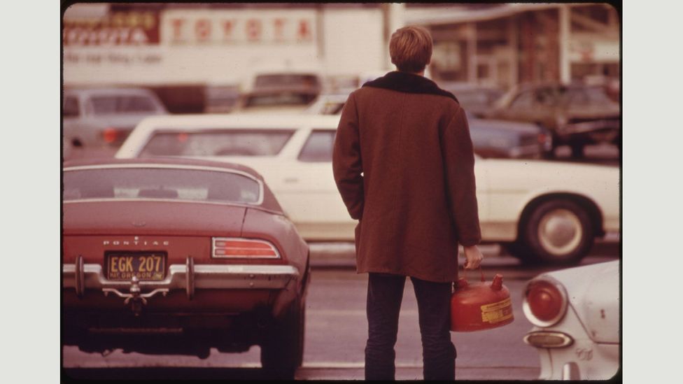 Fuel had to be rationed (David Falconer/The US National Archives/Flickr) Fuel had to be rationed (David Falconer/The US National Archives/Flickr)