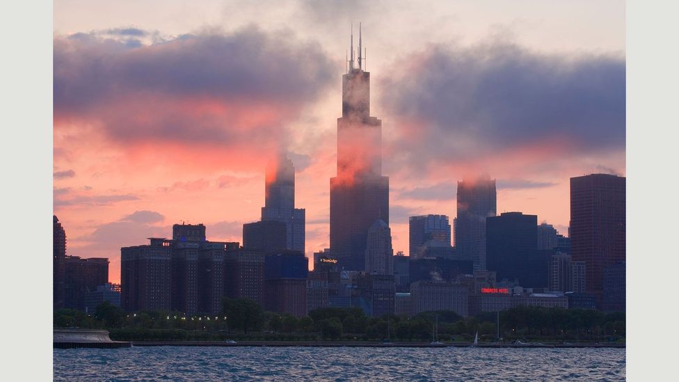 When it was completed in 1973, the Sears Tower (now called the Willis Tower) was the tallest building in the world (Credit: JLImages/Alamy Stock Photo) When it was completed in 1973, the Sears Tower (now called the Willis Tower) was the tallest building in the world (Credit: JLImages/Alamy Stock Photo)
