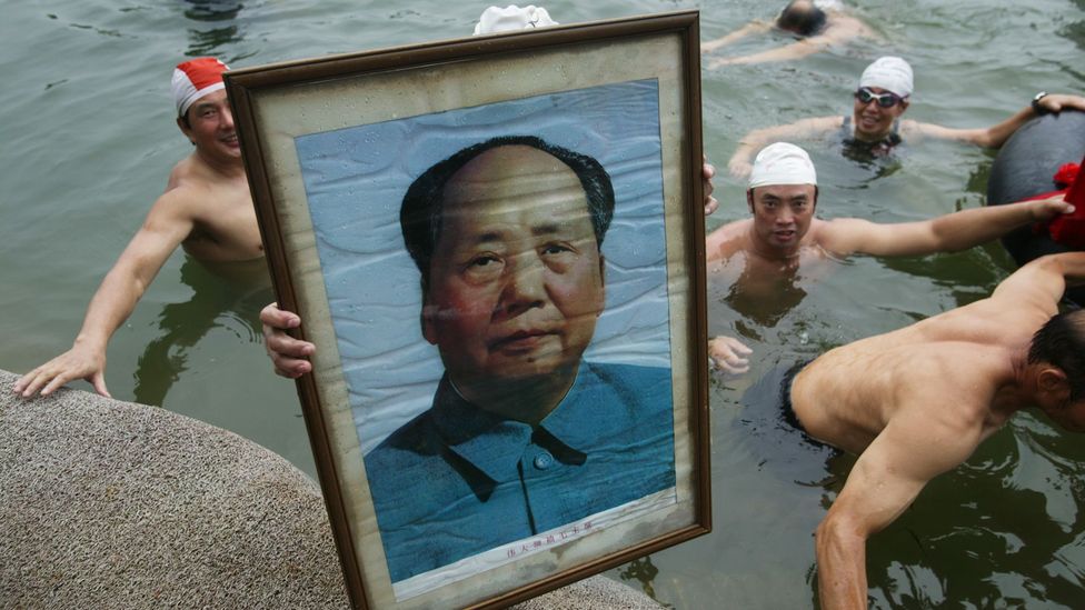 Even today, Chinese still mark Mao's crossing of the Yangtse - underlining the river's importance to the nation (Credit: Getty Images) Even today, Chinese still mark Mao's crossing of the Yangtse - underlining the river's importance to the nation (Credit: Getty Images)