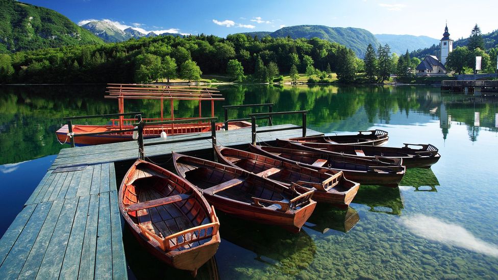 The quiet stillness of Lake Bohinj can feel overwhelming (Credit: Slovenian Tourist Board) The quiet stillness of Lake Bohinj can feel overwhelming (Credit: Slovenian Tourist Board)