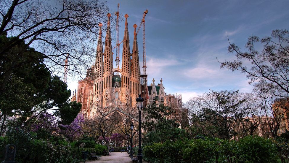 The Gothic masterpiece is still under construction in Barcelona (Credit: Gustavo's Photos/Getty)