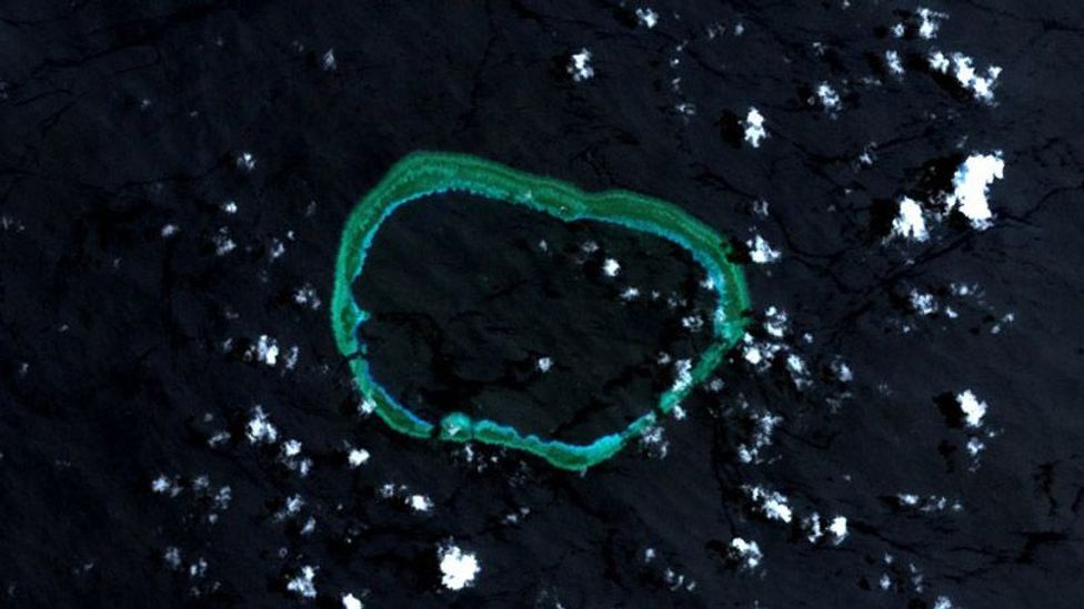 Places like Mischief Reef have been dragged into a debate purely because of relations between superpowers (Credit: Wikipedia/NASA/CC BY 2.0) Places like Mischief Reef have been dragged into a debate purely because of relations between superpowers (Credit: Wikipedia/NASA/CC BY 2.0)