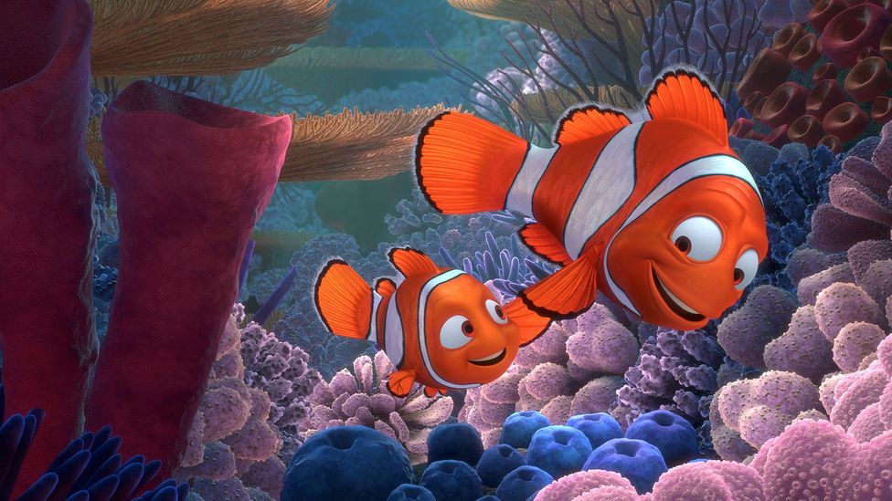 Finding Nemo is built on the anxieties of Nemo's father, a widower packing his son off to school (Credit: Disney/Pixar)