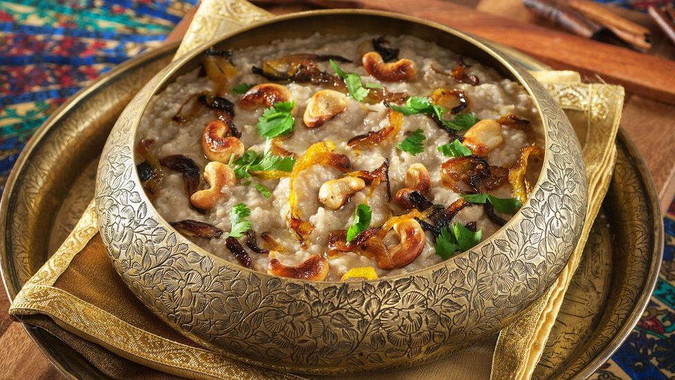 Harees (savoury porridge), Dubai, UAE, Emirati cuisine
