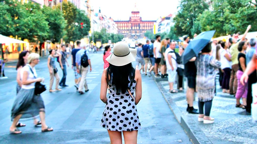 Taking in the city of Prague in the Czech Republic (Credit: Aileen Adalid)