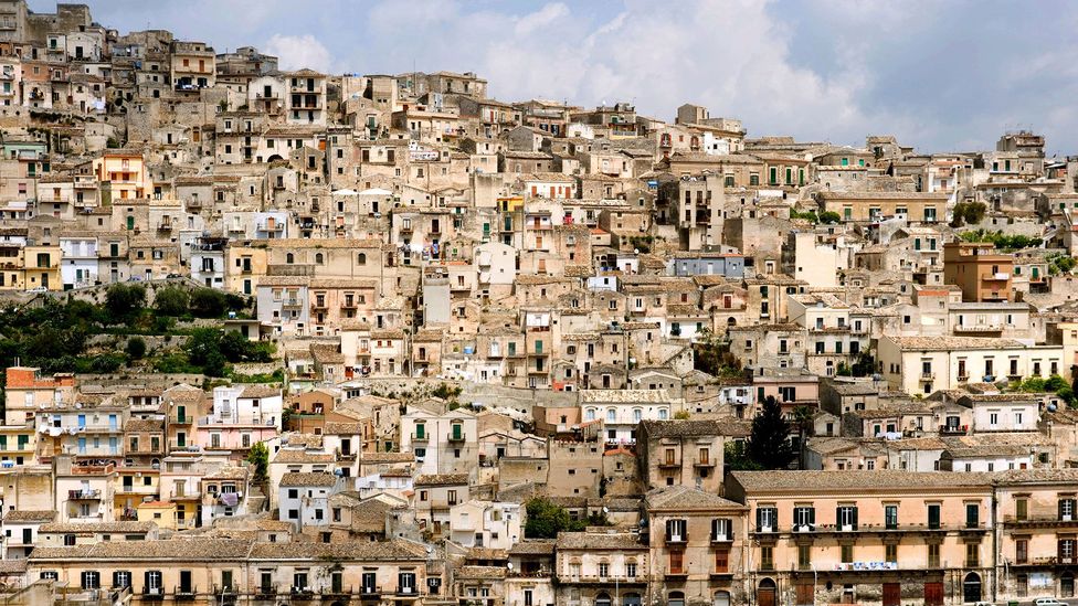 Tightly packed homes cover Modica (Credit: Hemis/Alamy)