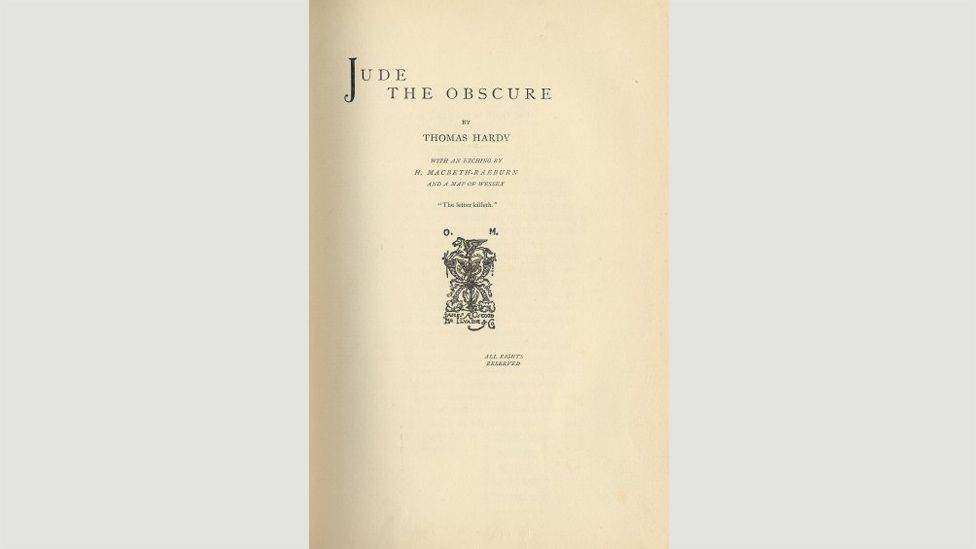 23. Jude the Obscure (Thomas Hardy, 1895)