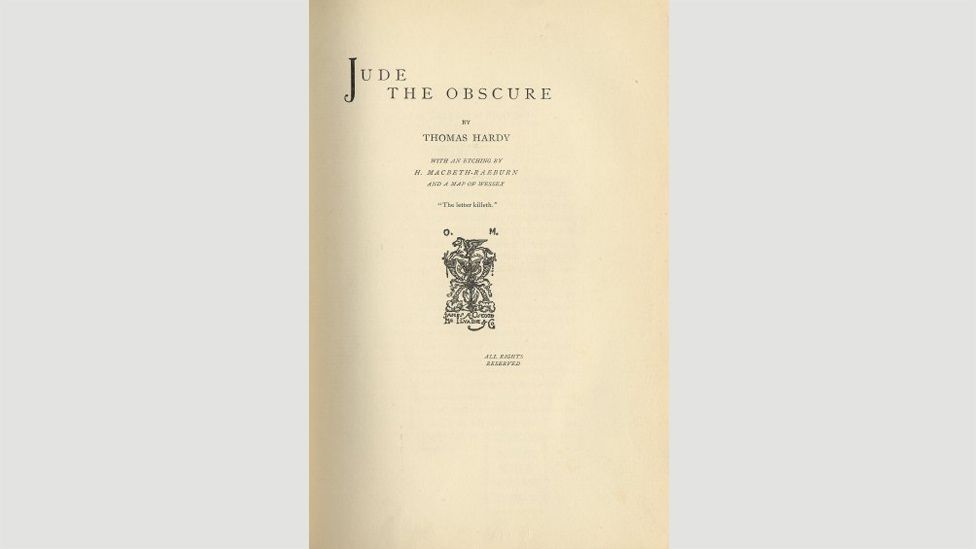 Jude the Obscure by Thomas Hardy