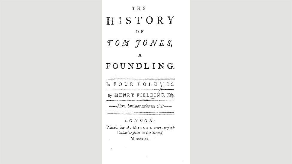 22. The History of Tom Jones, a Foundling (Henry Fielding, 1749) 22. The History of Tom Jones, a Foundling (Henry Fielding, 1749)